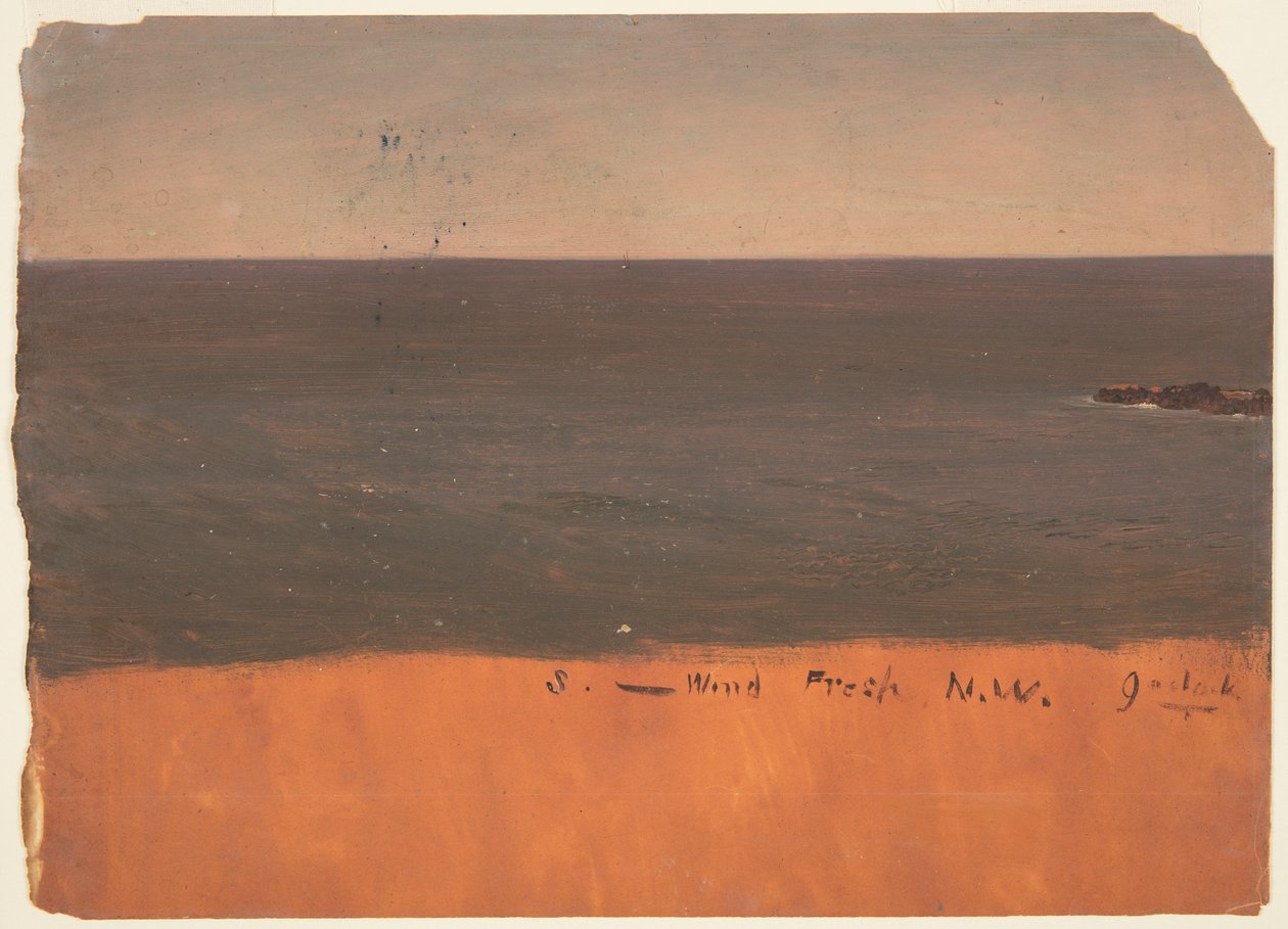 Pobřeží Maine od Frederic Edwin Church