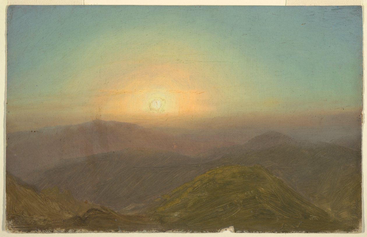 Ranní krajina od Frederic Edwin Church