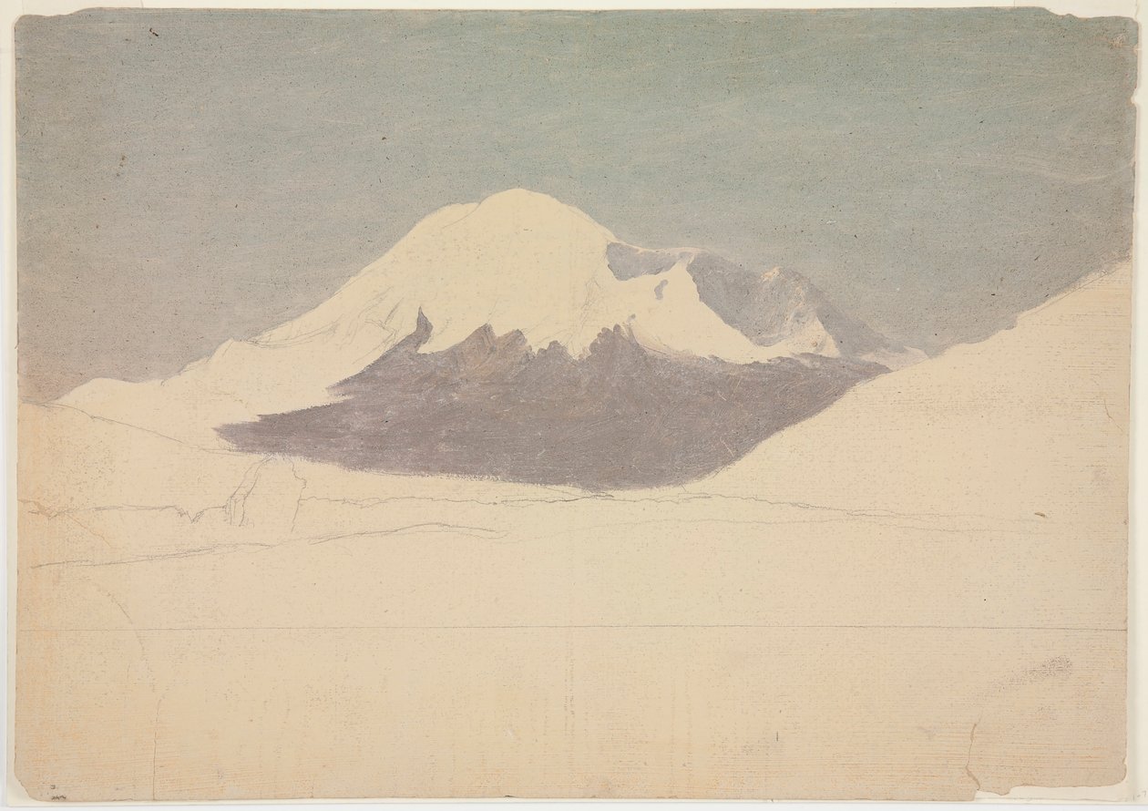 Mount Chimborazo, Ekvádor od Frederic Edwin Church
