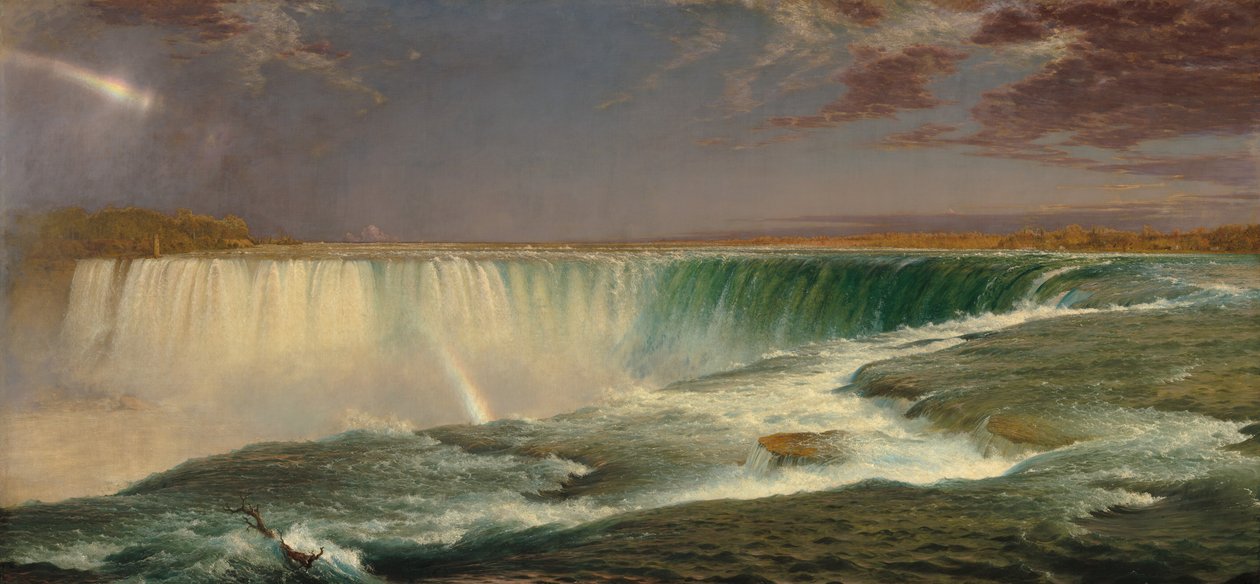 Falls, 1857. od Frederic Edwin Church