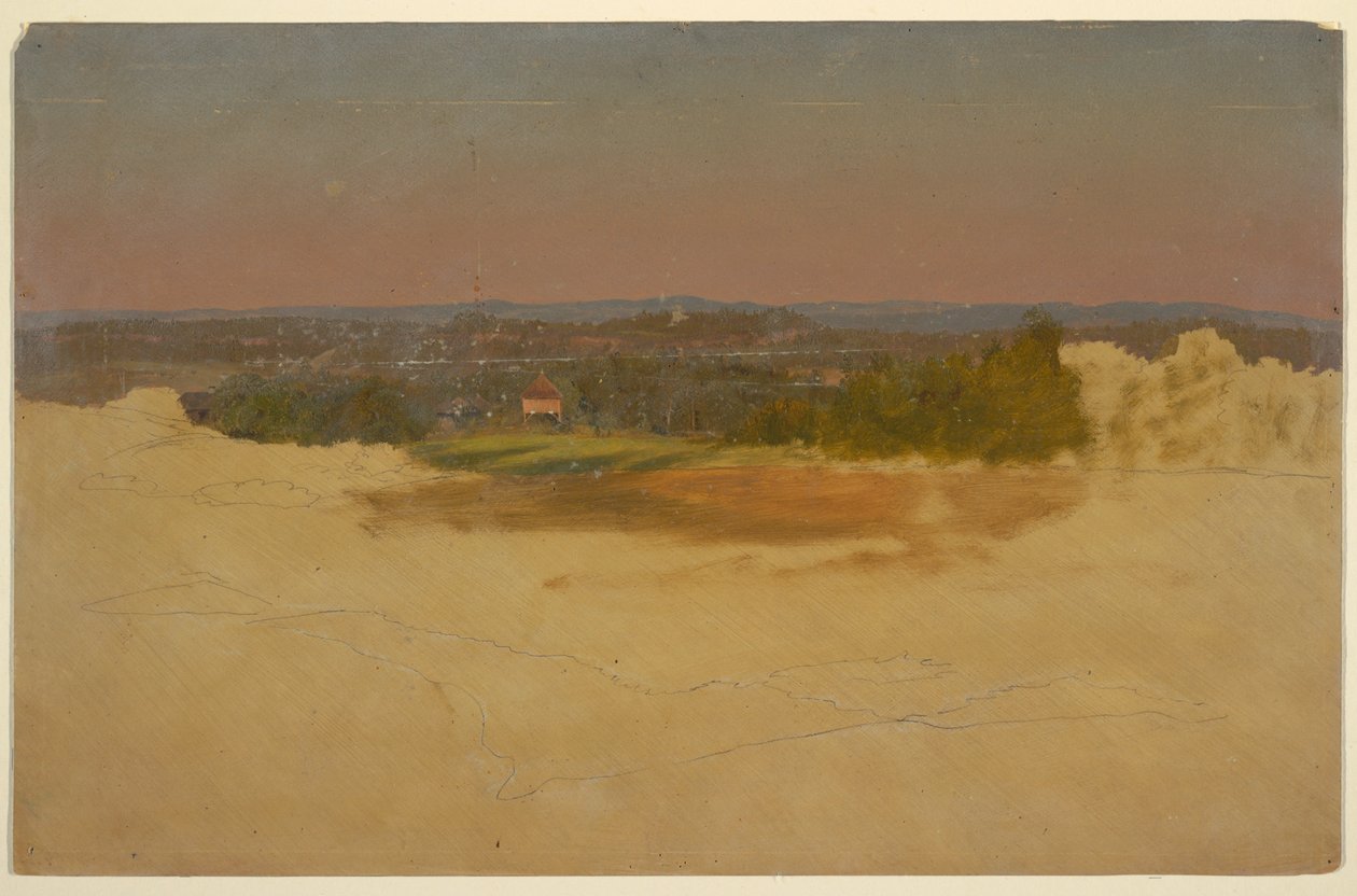 Jihoamerická krajina od Frederic Edwin Church