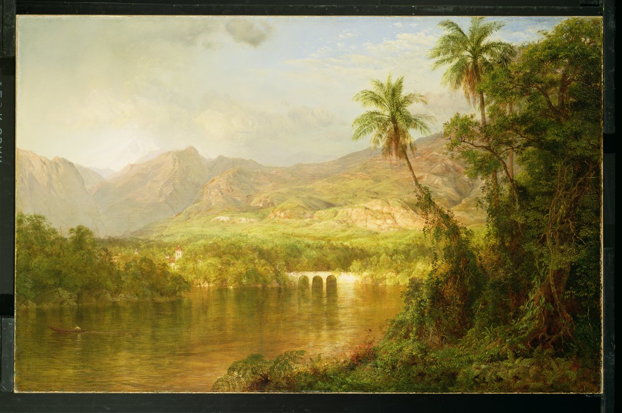 Jihoamerická krajina od Frederic Edwin Church