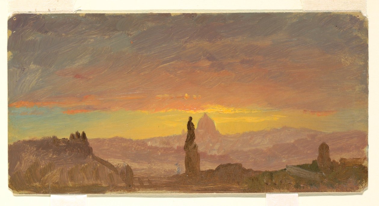 Svatý Petr, Řím, zobrazeno od Frederic Edwin Church