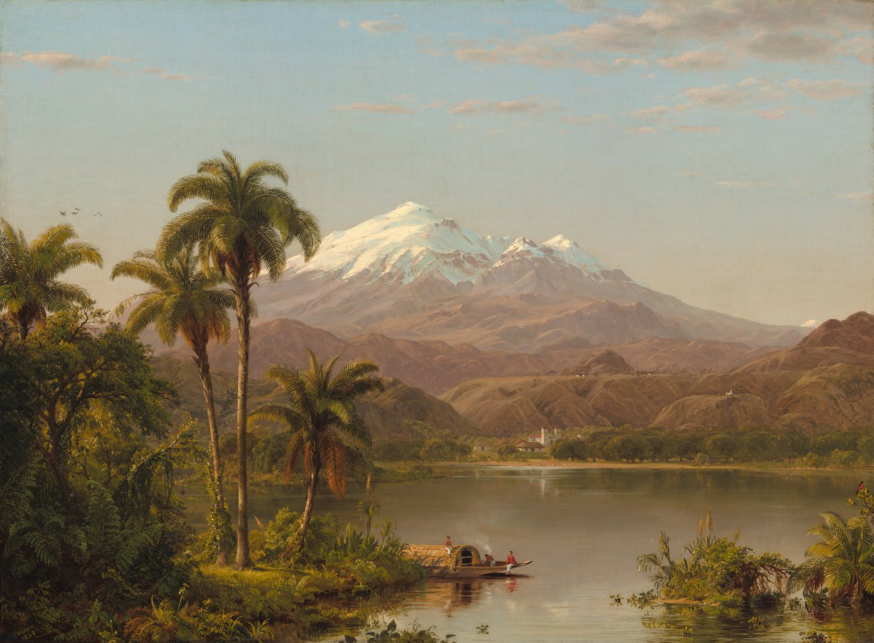 Palmy Tamaca od Frederic Edwin Church