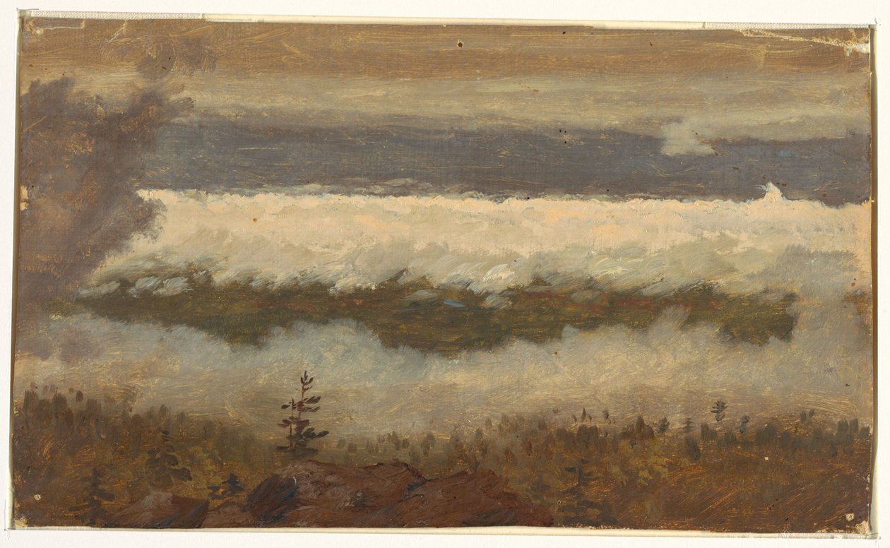 Pohled na mraky z Catskill Mountain-Top od Frederic Edwin Church