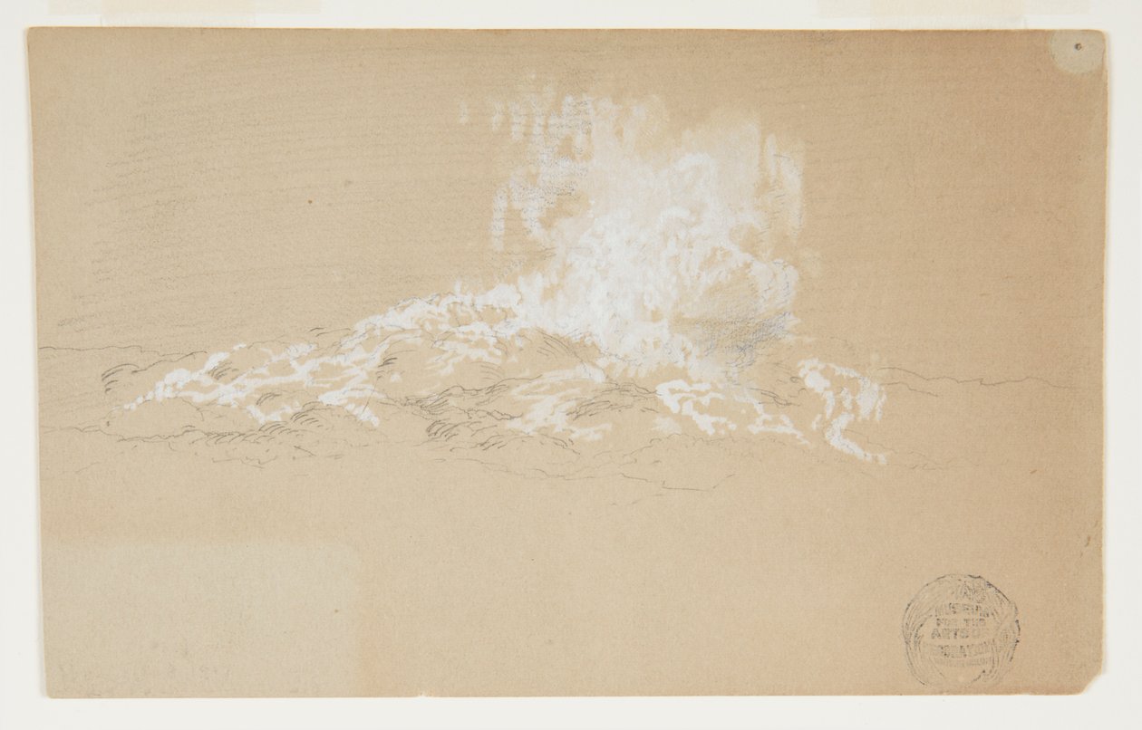 Vlny tříštící se o skály od Frederic Edwin Church