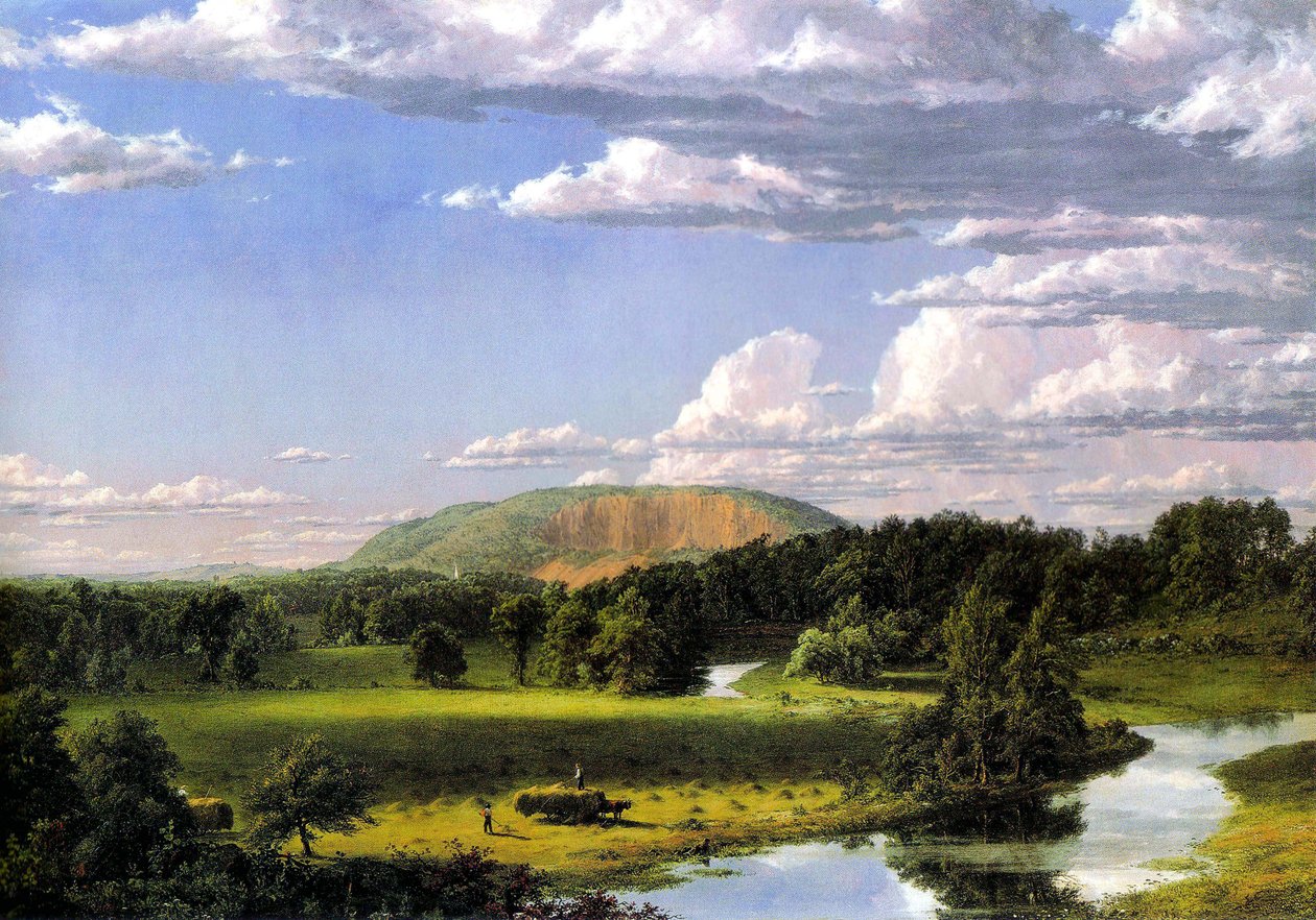 West Rock, New Haven od Frederic Edwin Church