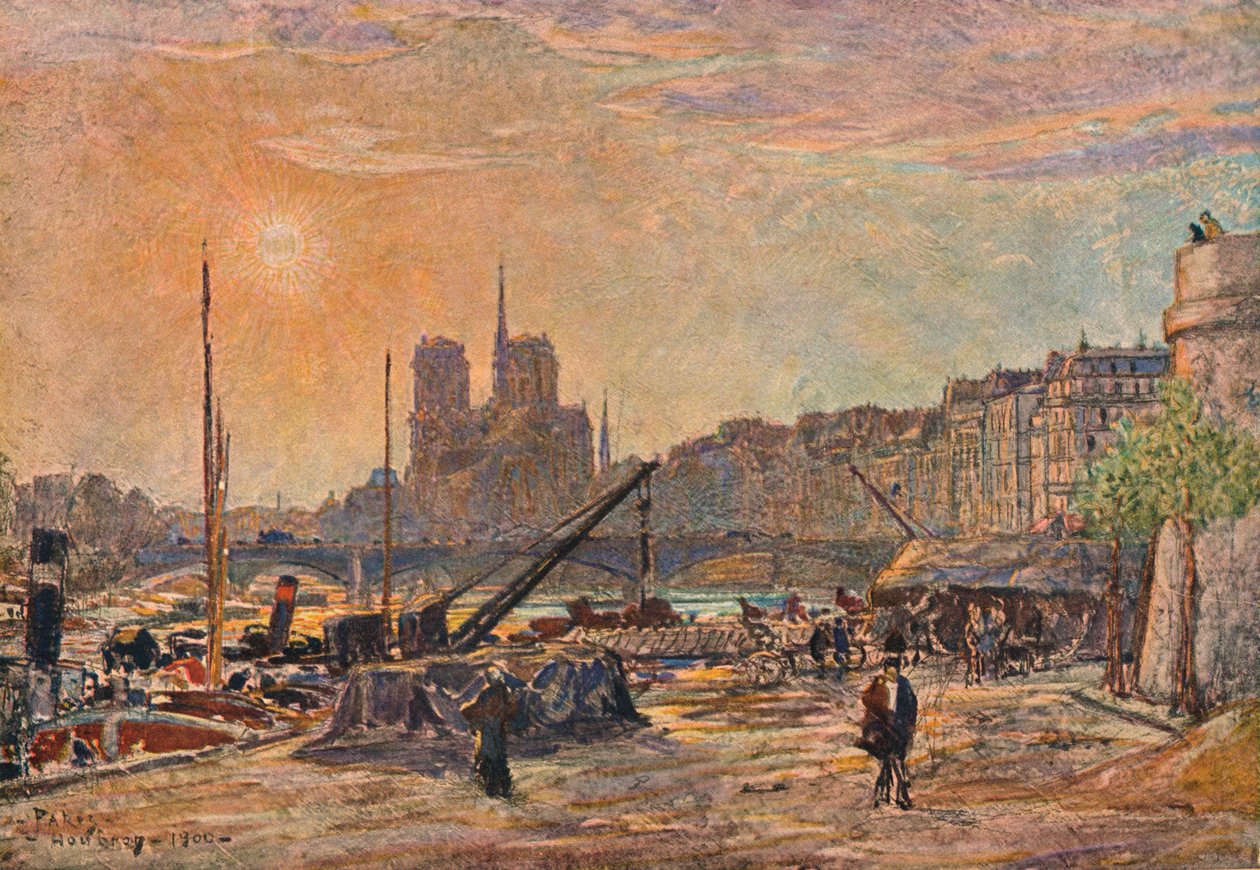 Paříž, c1900, 1903 od Frederic Anatole Houbron
