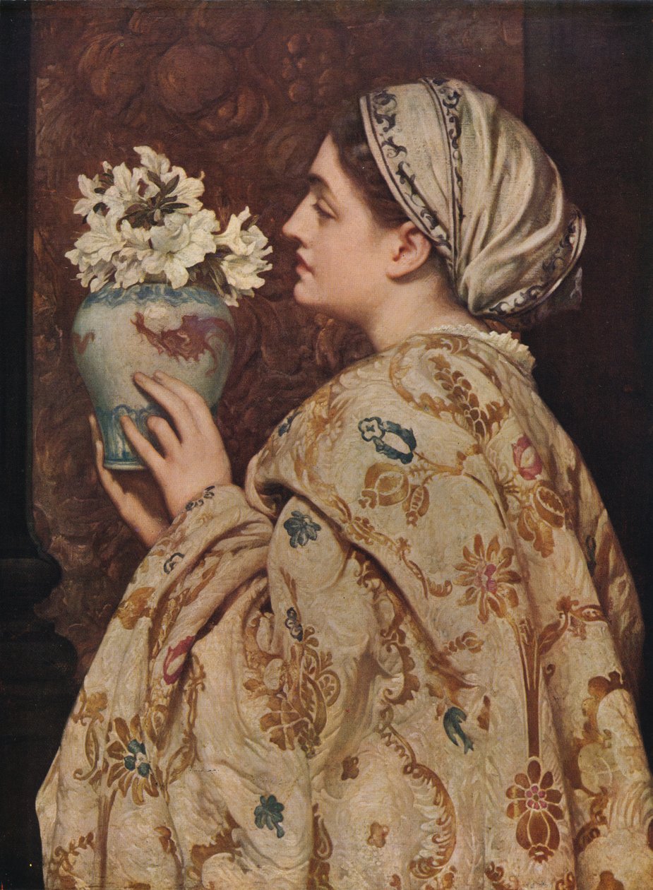 A Noble Lady of Venice, 1866, c1915 od Frederic Leighton
