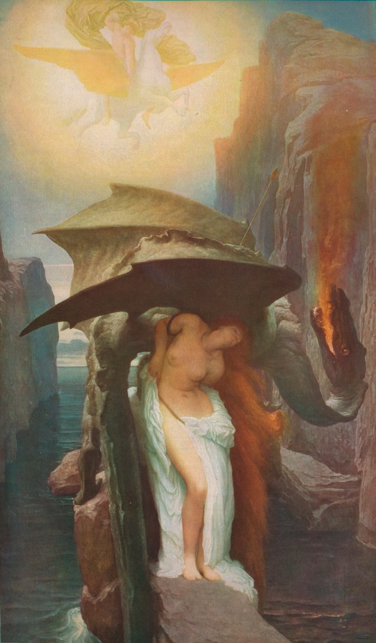 Perseus a Andromeda, 1891, 1918 od Frederic Leighton