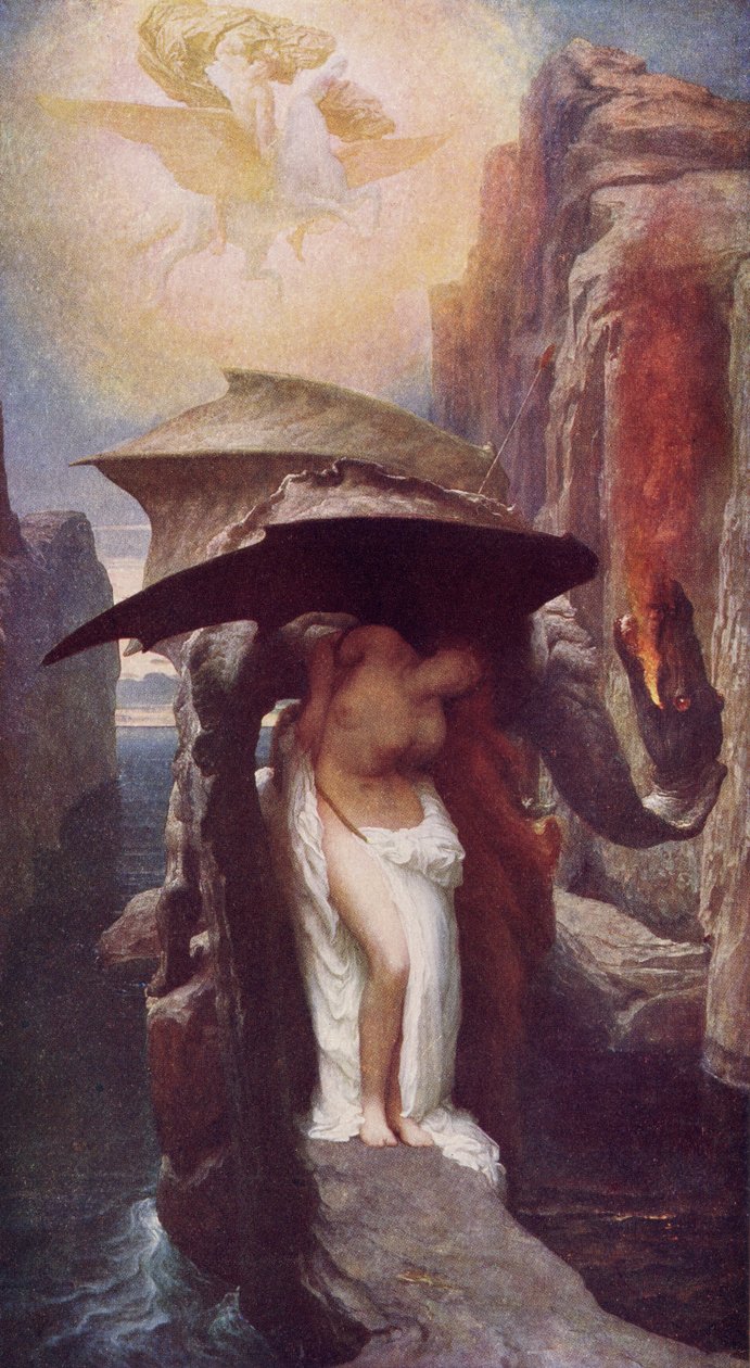 Perseus a Andromeda, ilustrace z knihy 