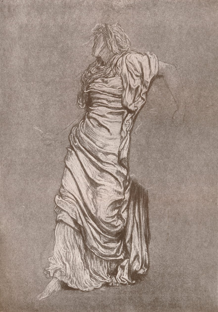 Studie pro Rizpah, c1870, 1897 od Frederic Leighton