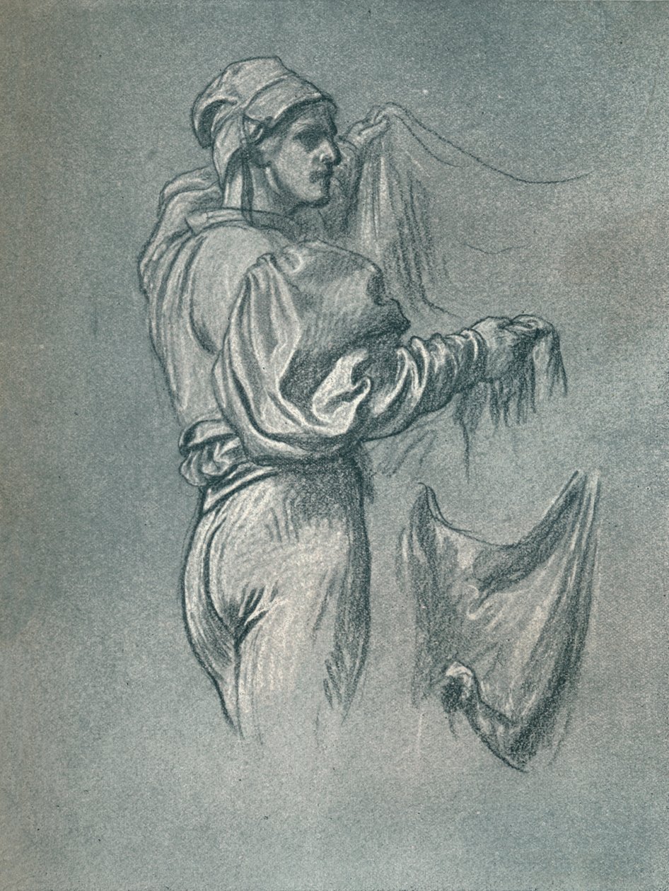 Studium pro průmyslová umění aplikovaná na válku, c1870, 1897 od Frederic Leighton