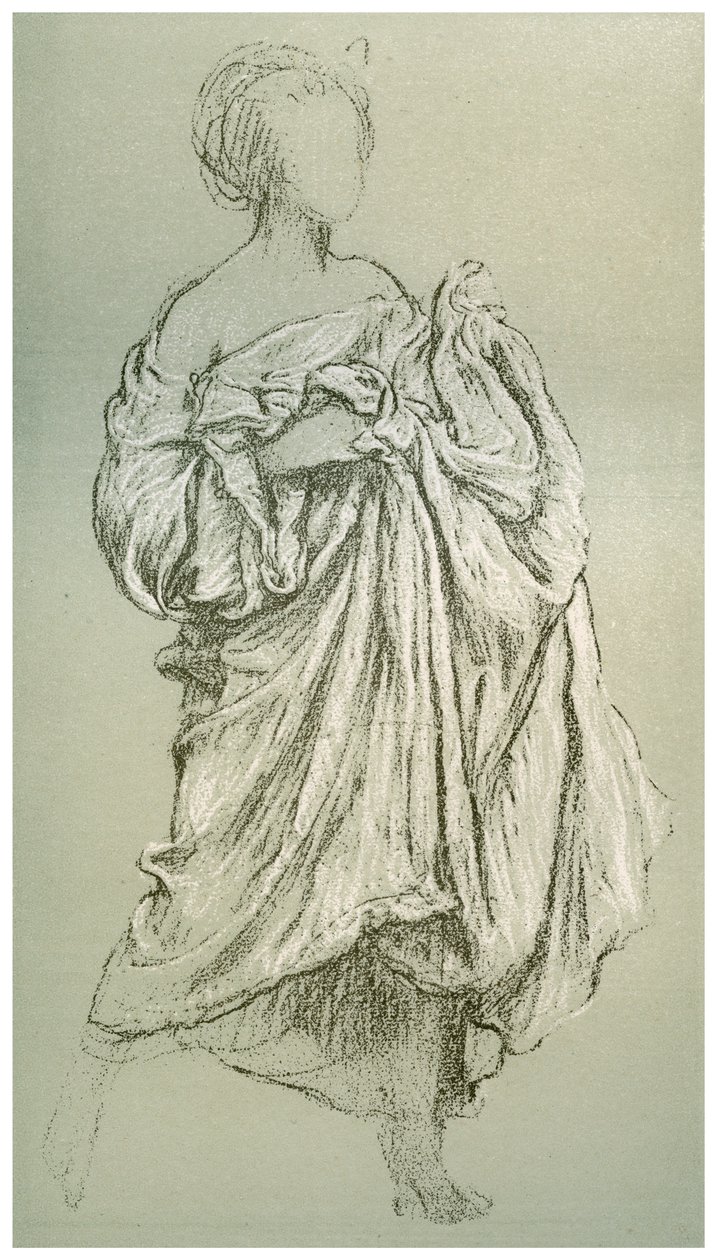 Studium Daphnephoria, c1880-1882 od Frederic Leighton