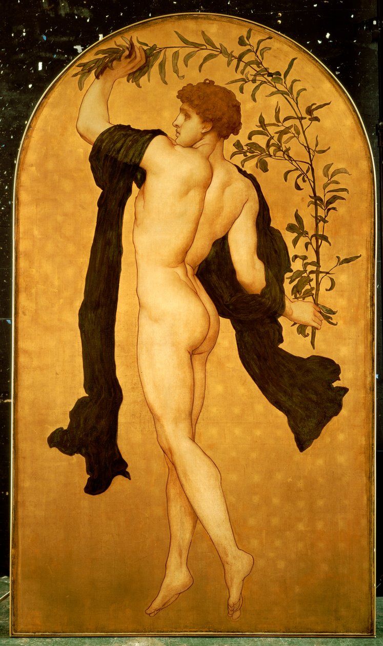 Tanec cimbalistů od Frederic Leighton