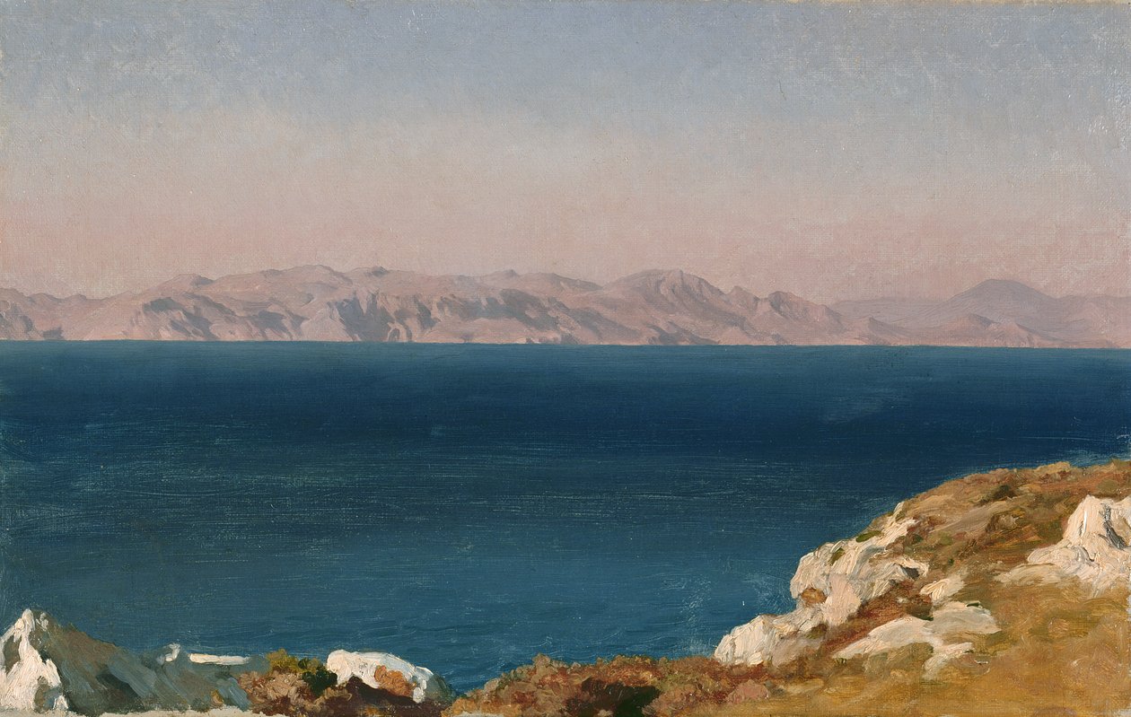 Ostrov Chios, kolem roku 1867 (olej na plátně) od Frederic Leighton