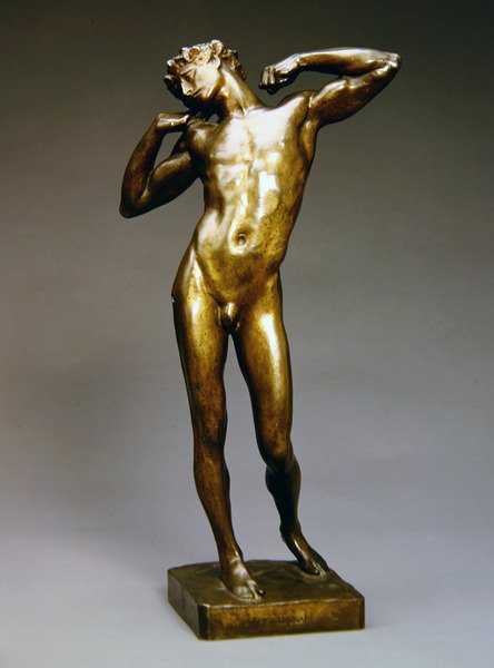 Sluggard (bronz) od Frederic Leighton