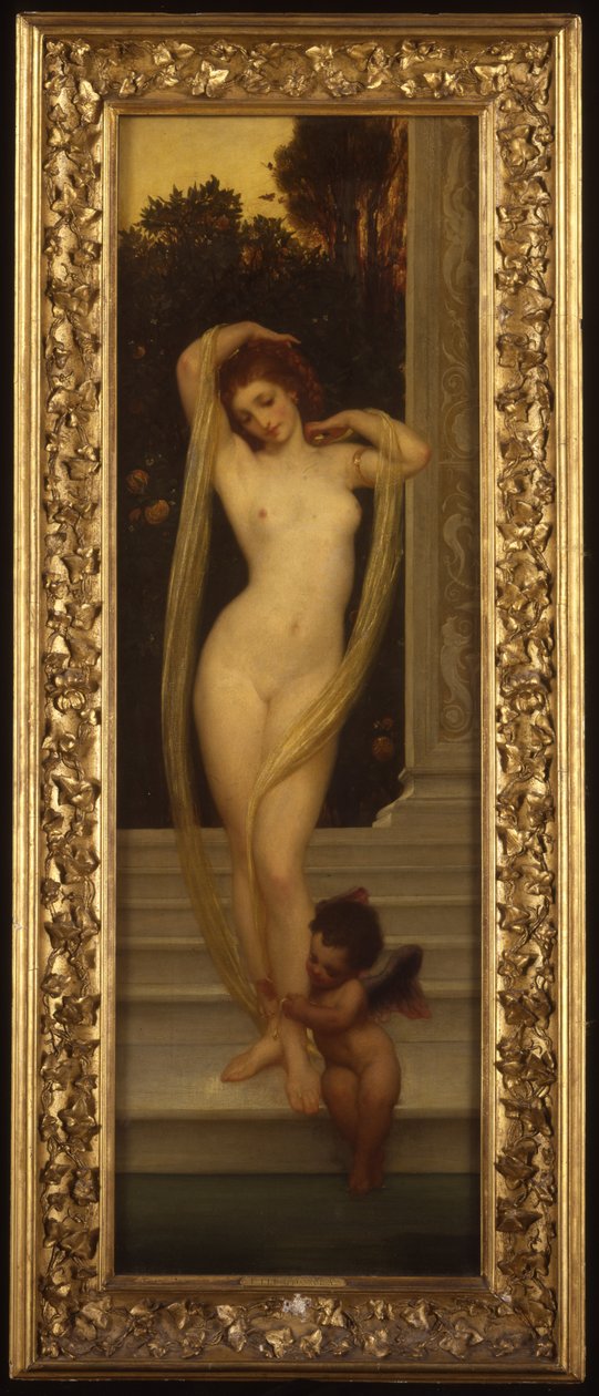 Venuše a Amor od Frederic Leighton