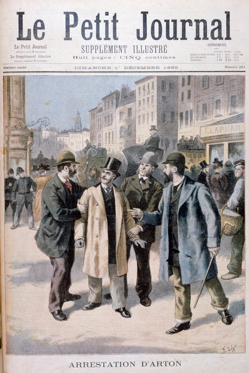 Zatčení Artona, 1895 od Frederic Lix