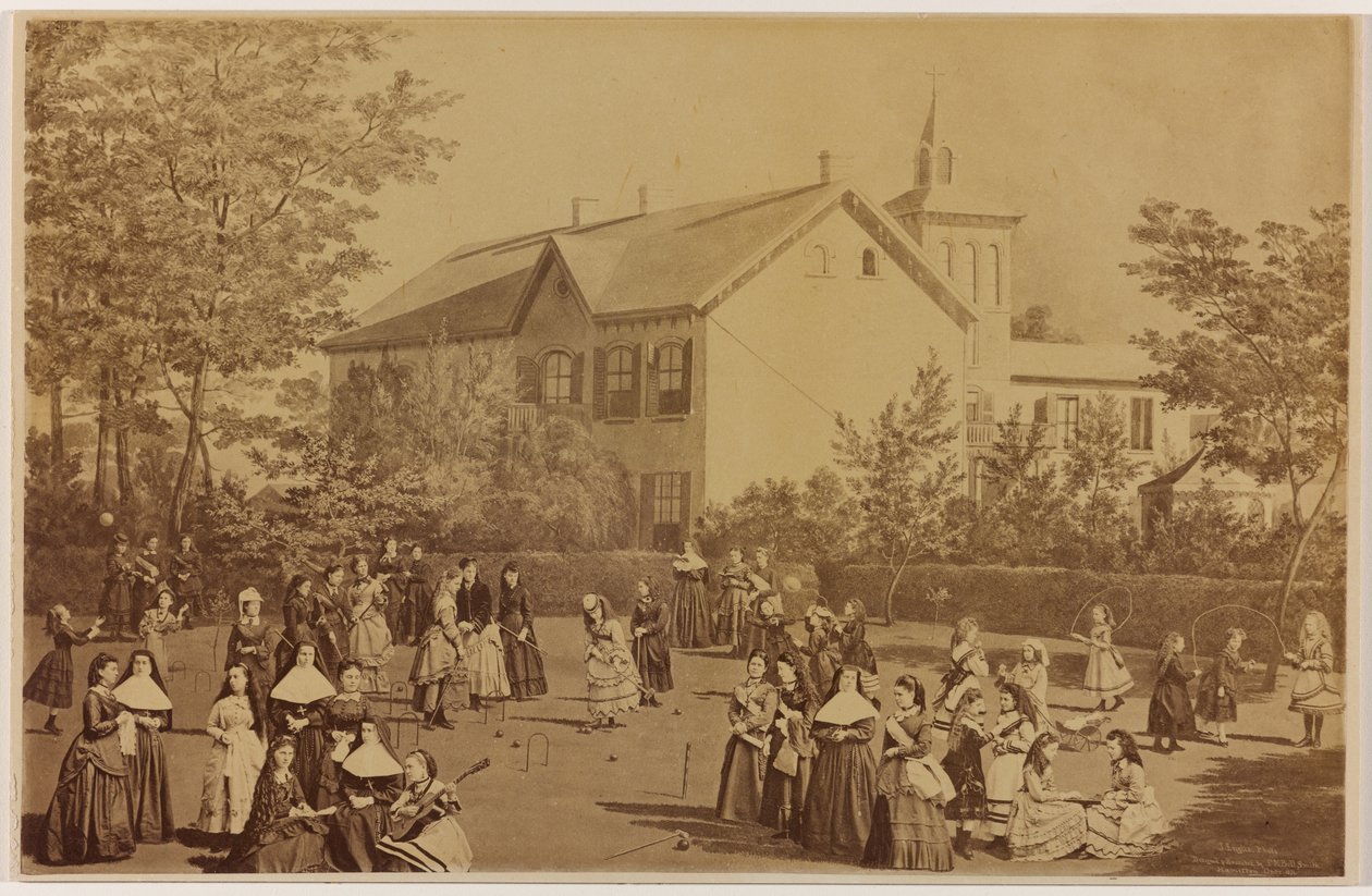 Loretto klášter od Frederic Marlett and James Inglis Bell Smith