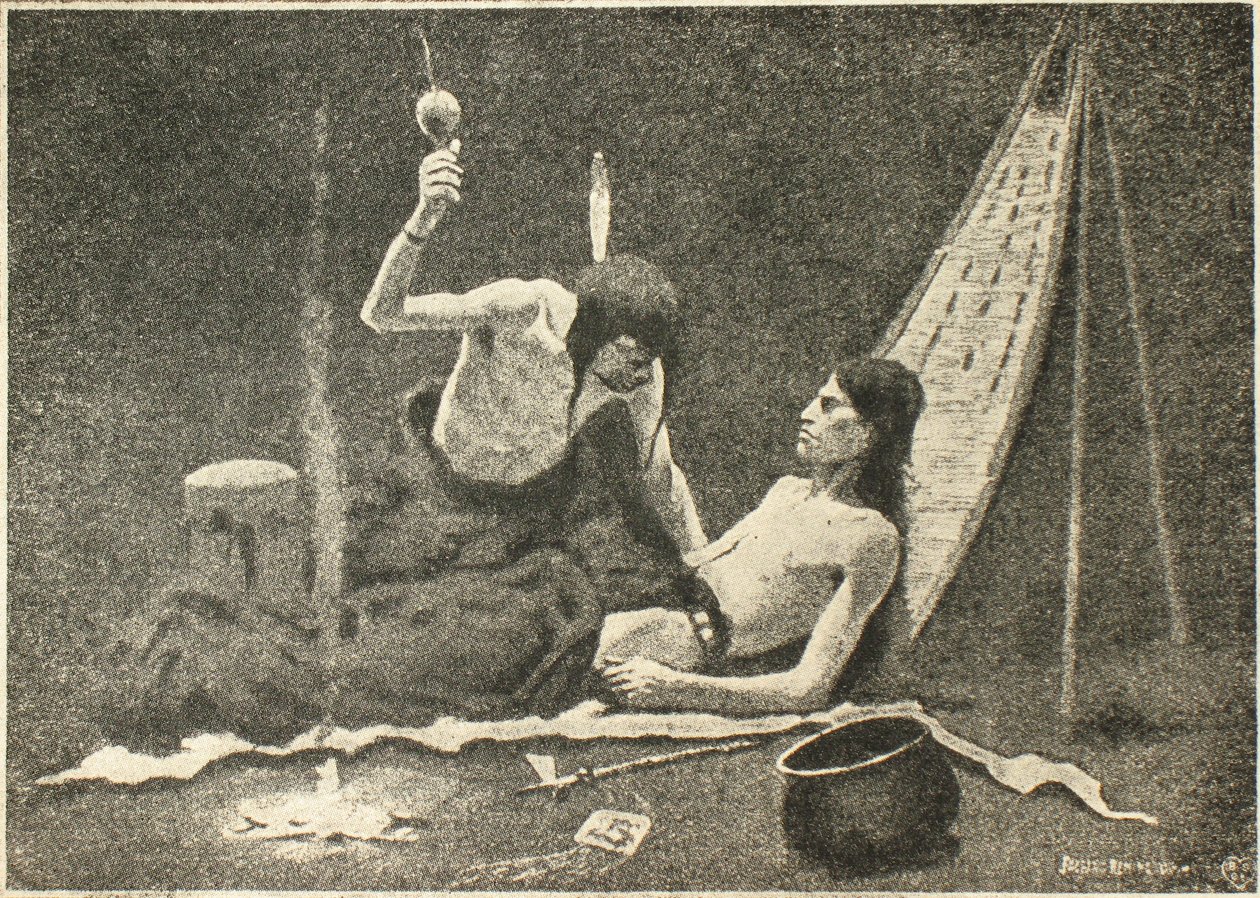 12 Kap.15 Bratře můj, vstaň, naplň se silou. od Frederic Remington