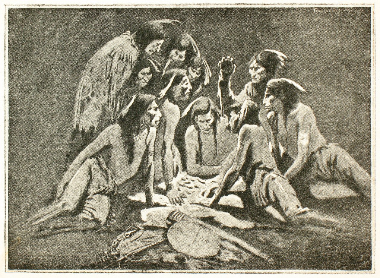 13 Kapitola 16 Všichni hráli, všichni házeli od Frederic Remington