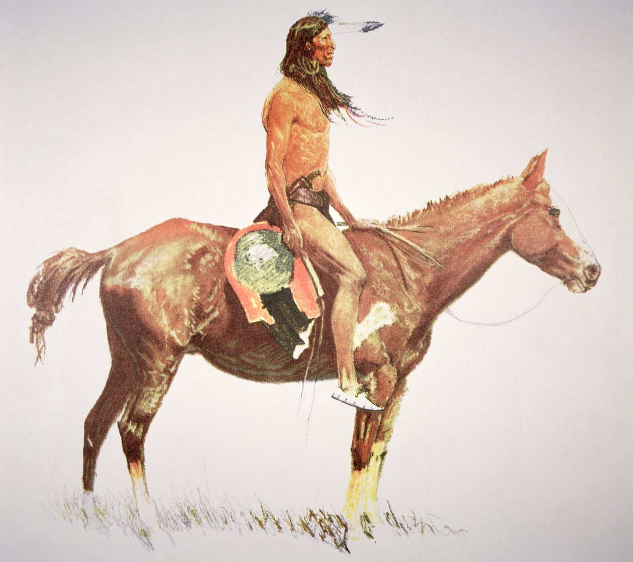 Pro Cheyenne Brave od Frederic Remington