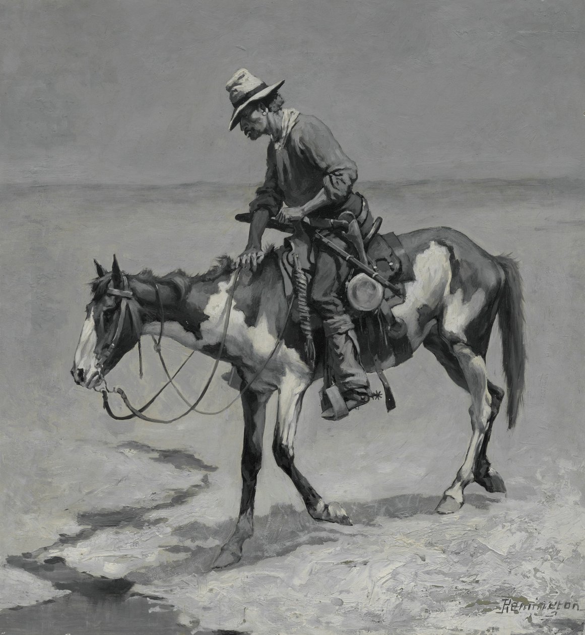 Texaský poník od Frederic Remington