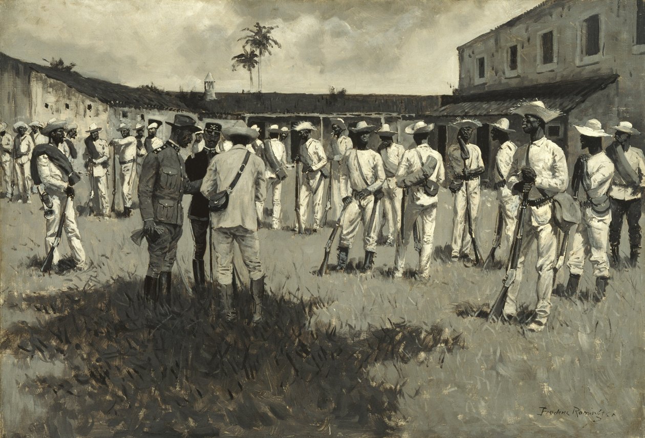Rozpuštění Gomezovy armády od Frederic Remington