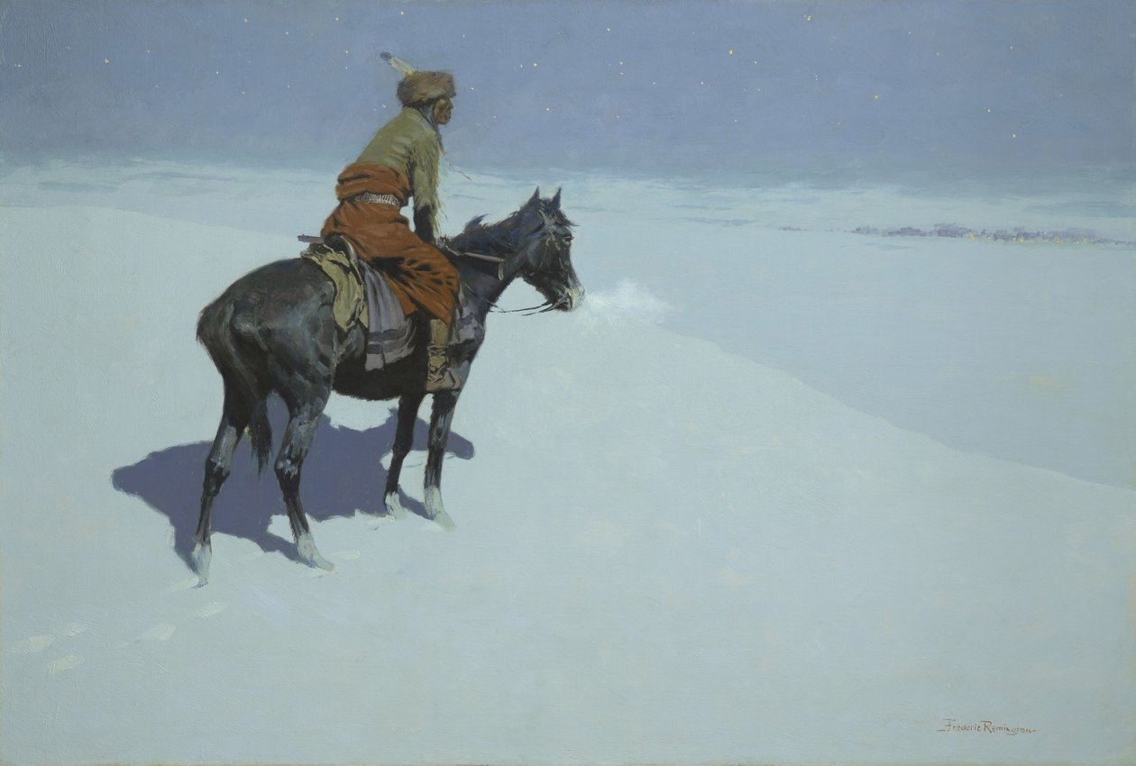 Přátelé nebo nepřátelé? od Frederic Remington