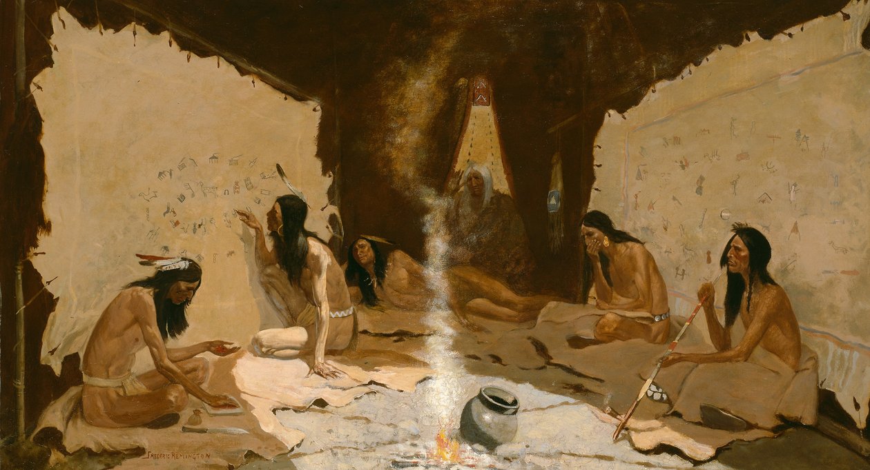 Historici kmene od Frederic Remington