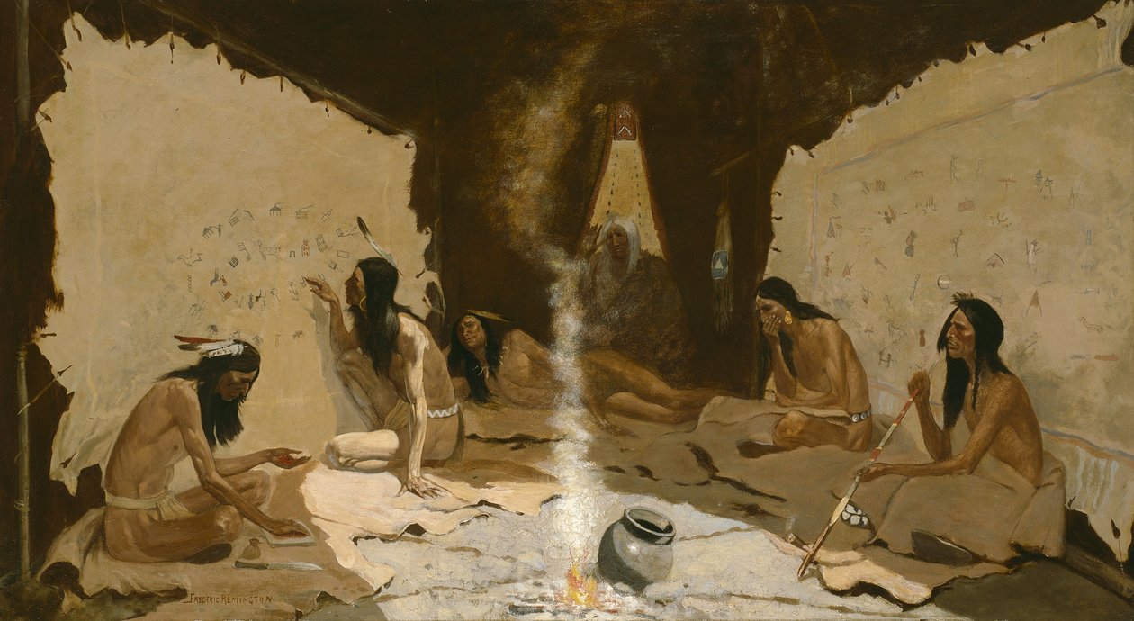 Historici kmene, 1890-99 od Frederic Remington