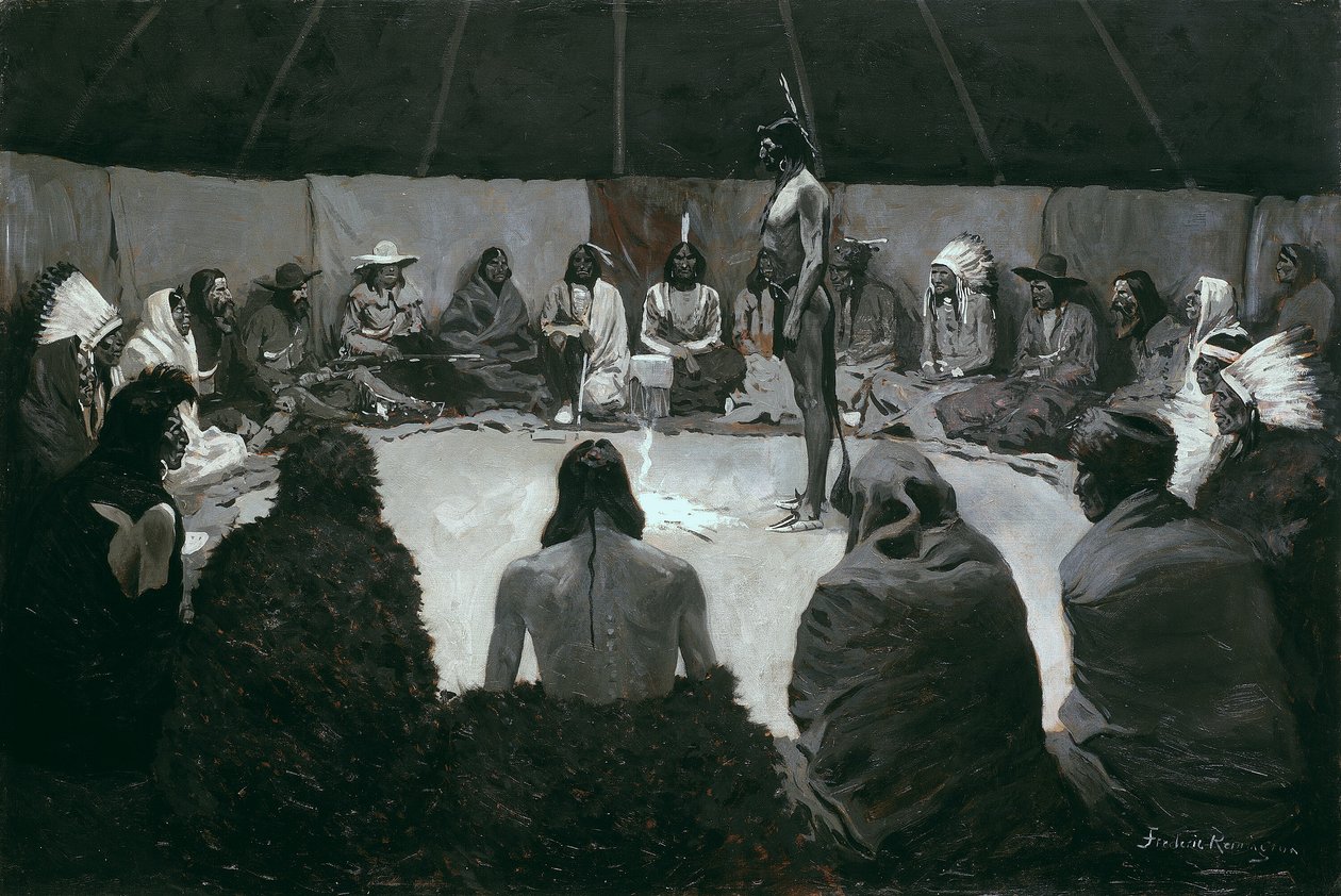 Řeknu to Bílému muži od Frederic Remington