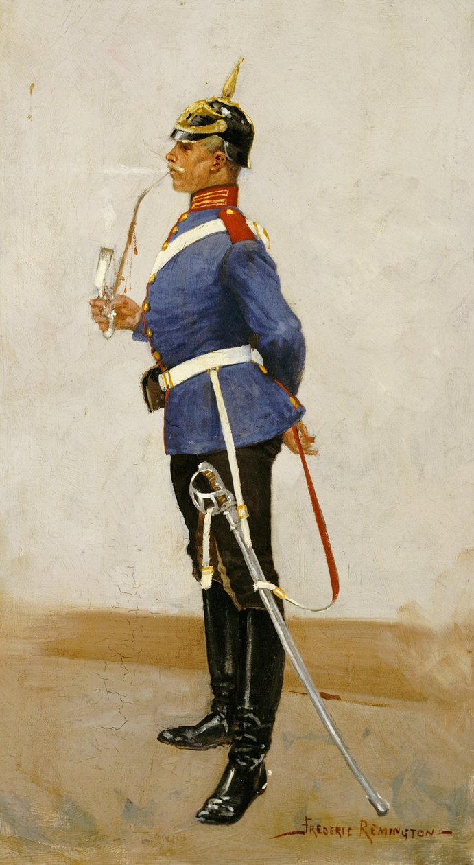 Důstojník pěchoty, kompletní šaty od Frederic Remington