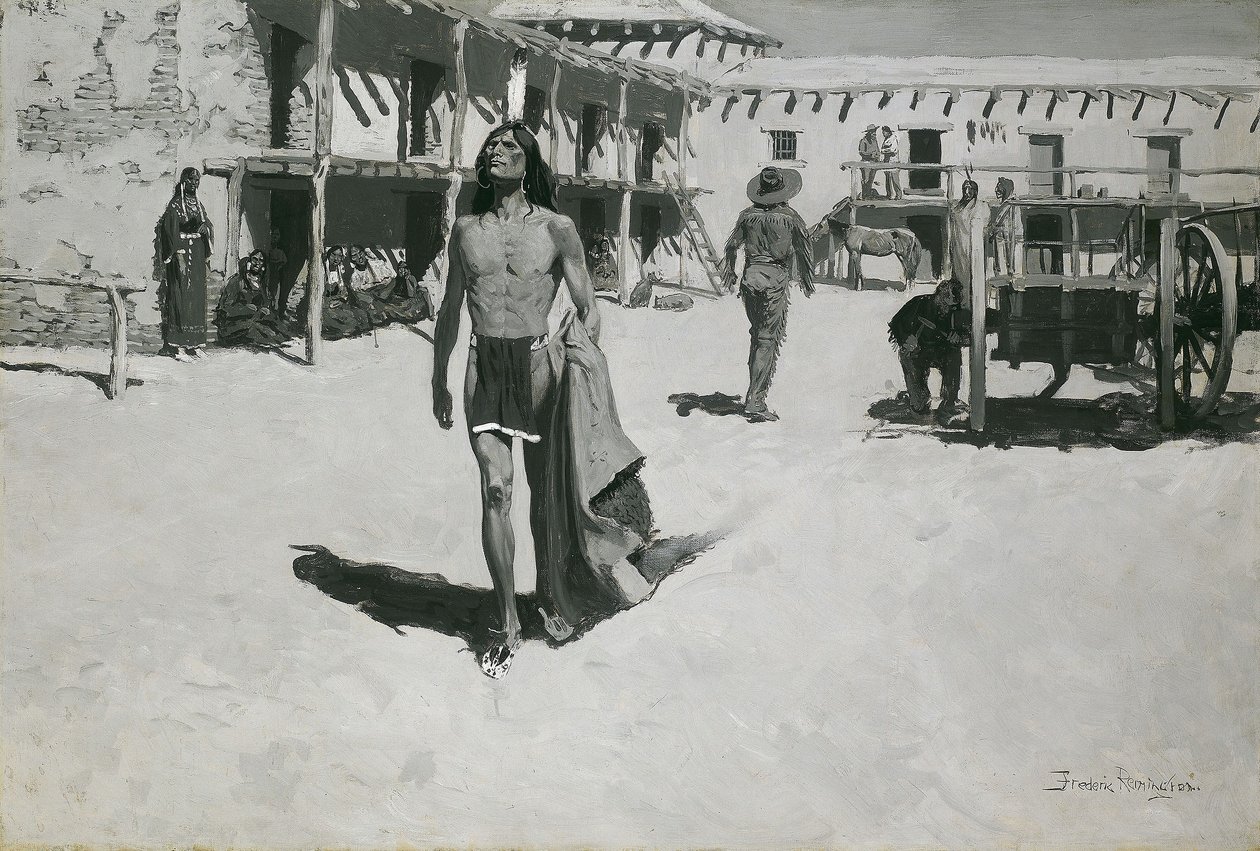 Po netopýrovi následovaly jen veselé pohledy od Frederic Remington