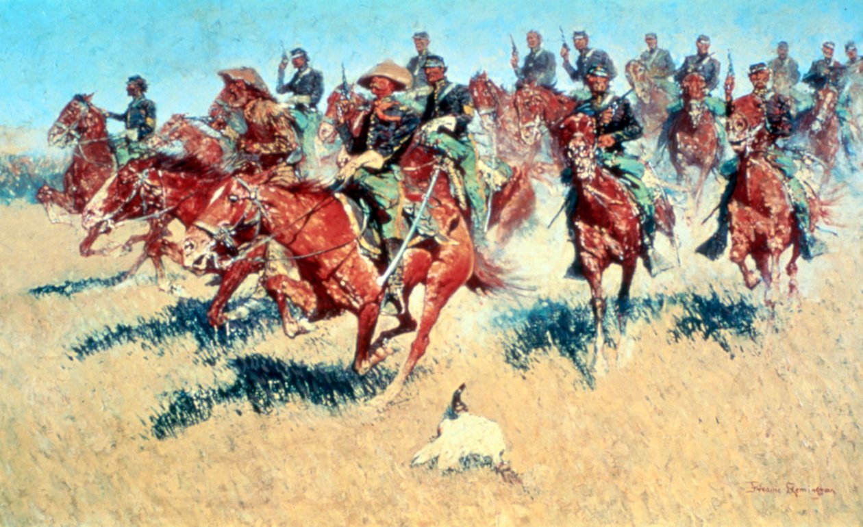 Na jižních pláních, 1907 od Frederic Remington