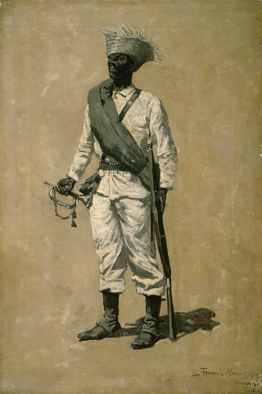 Jeden z Gomezových mužů, 1899 od Frederic Remington