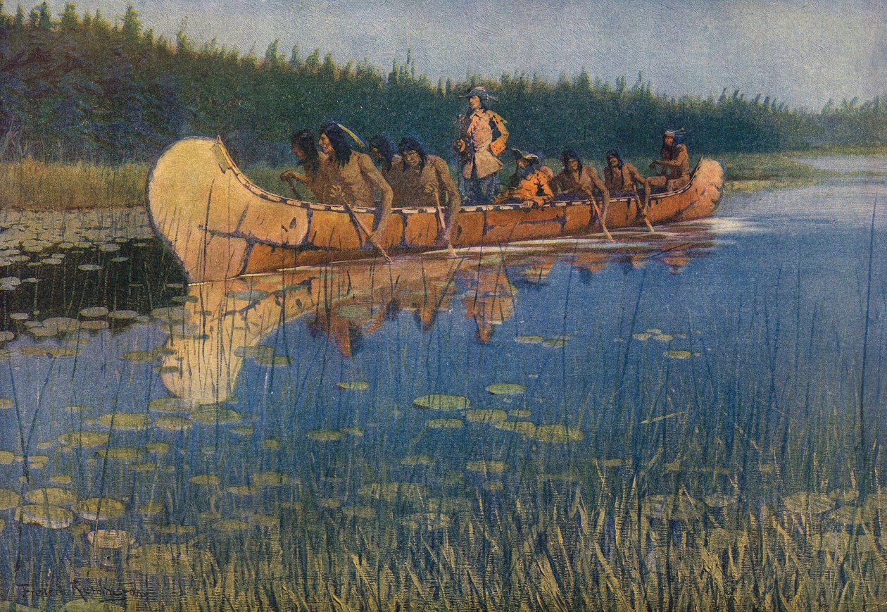 Pierre-Esprit Radisson. Frederic Remington. od Frederic Remington