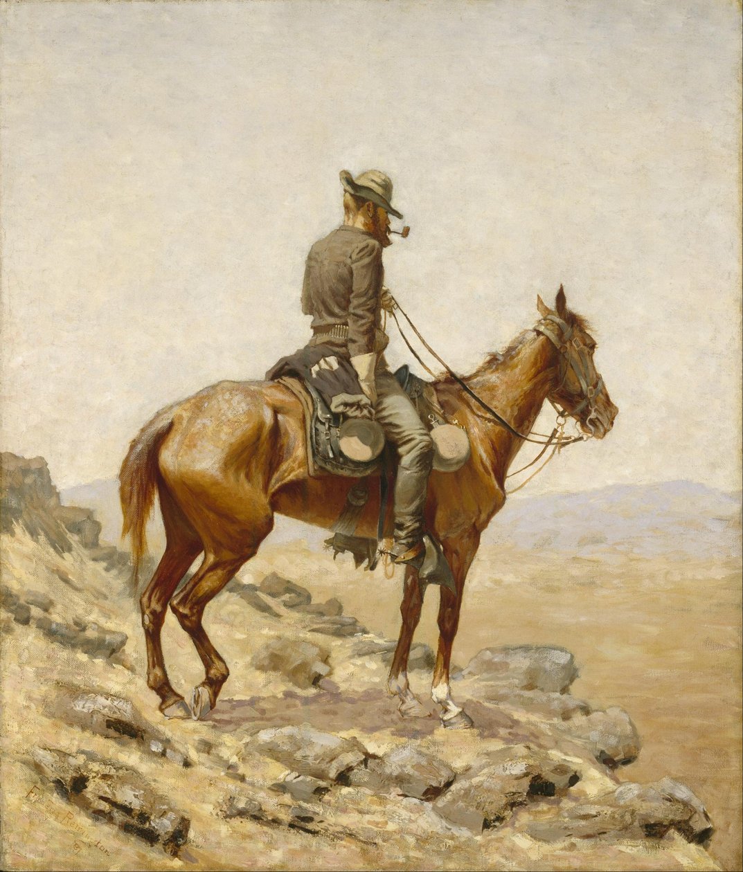 Vyhlídka od Frederic Remington