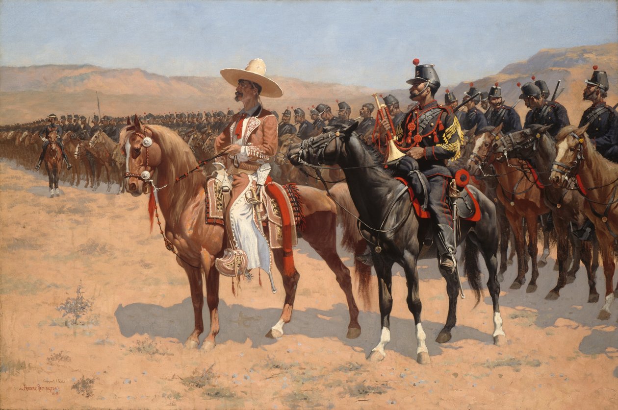 Mexický major, 1889. od Frederic Remington