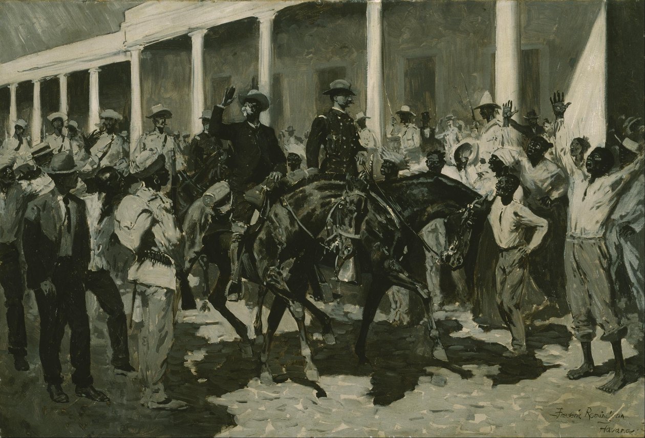 Návrat Gomeze do Havany od Frederic Remington
