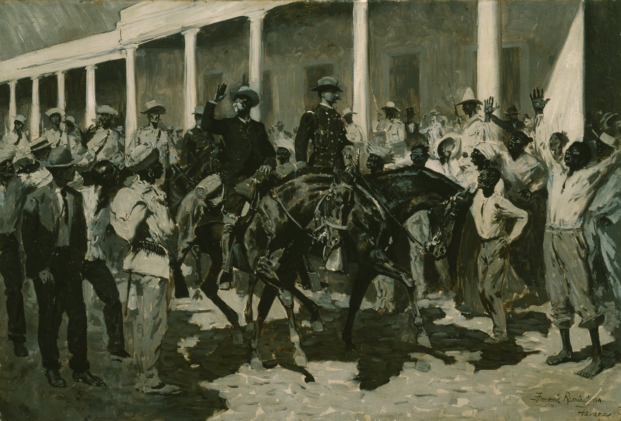 Návrat Gomeze do Havany, 1899 od Frederic Remington