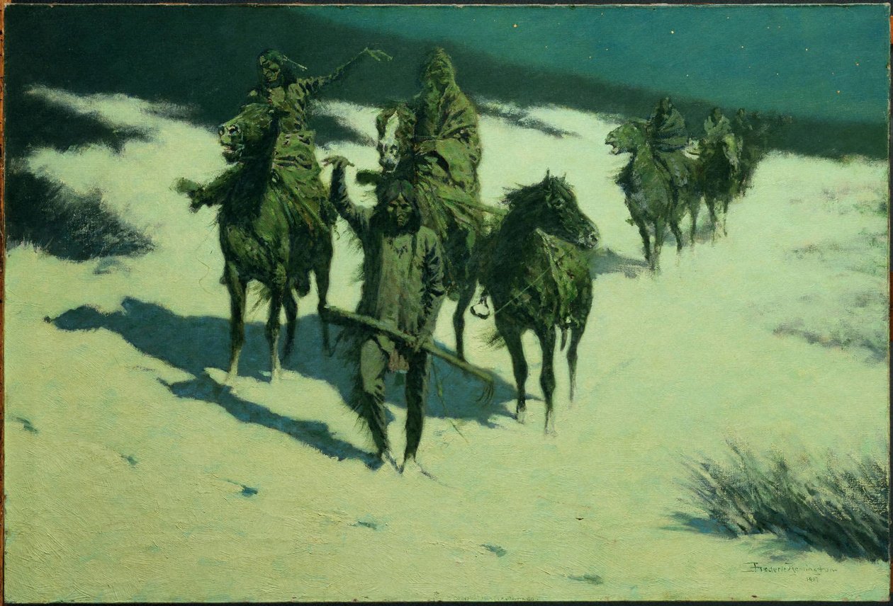 Stezka okovaného koně od Frederic Remington