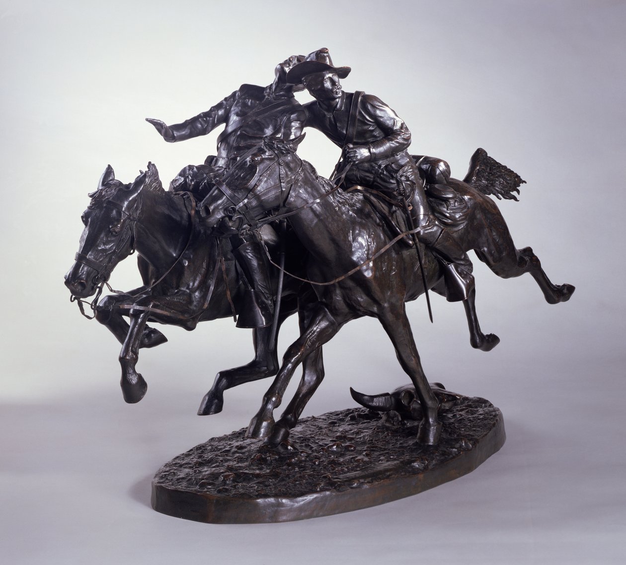 Zraněný Bunkie od Frederic Remington