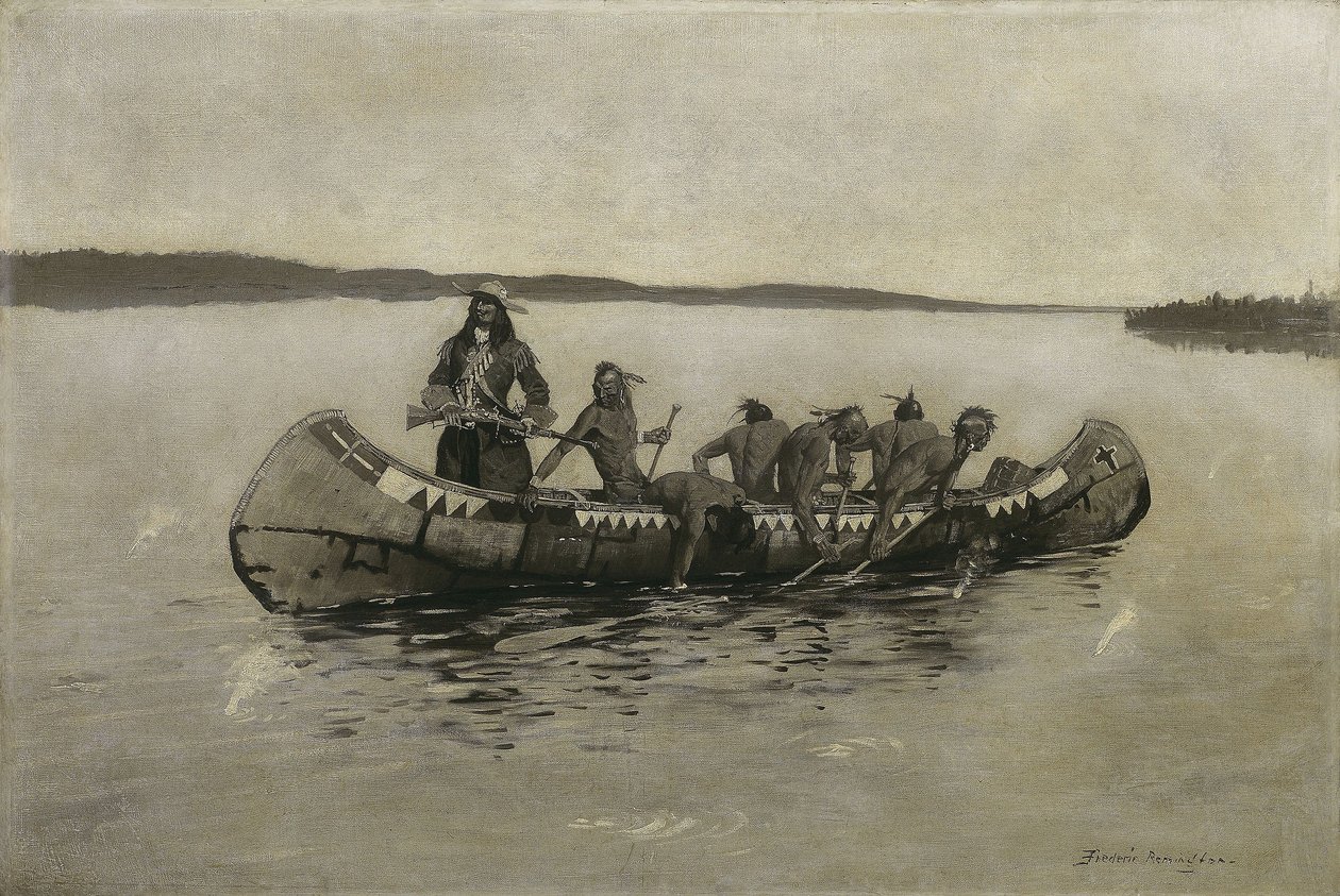 Osudové nalodění od Frederic Remington