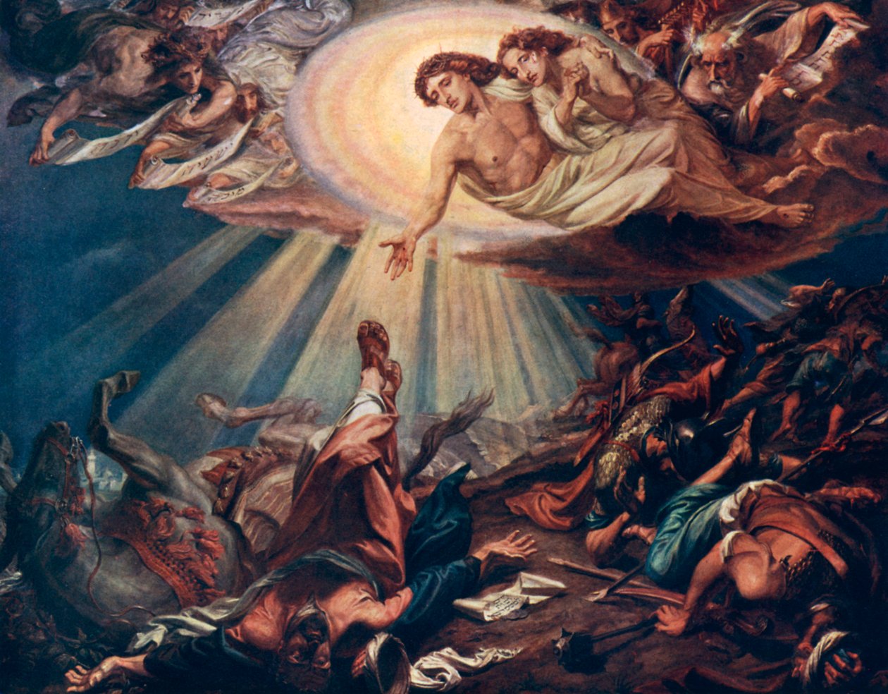 Obrácení Saula z Tarsu, 1926. od Frederic Shields