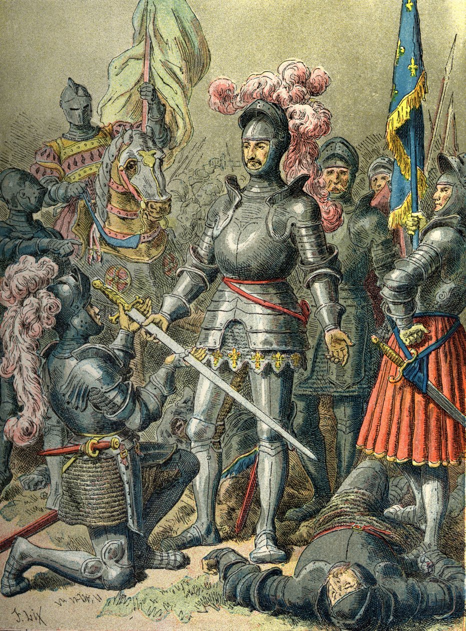 František I. v Pavii (1525), porážka, kde byl zajat od Frederic Theodore (after) Lix