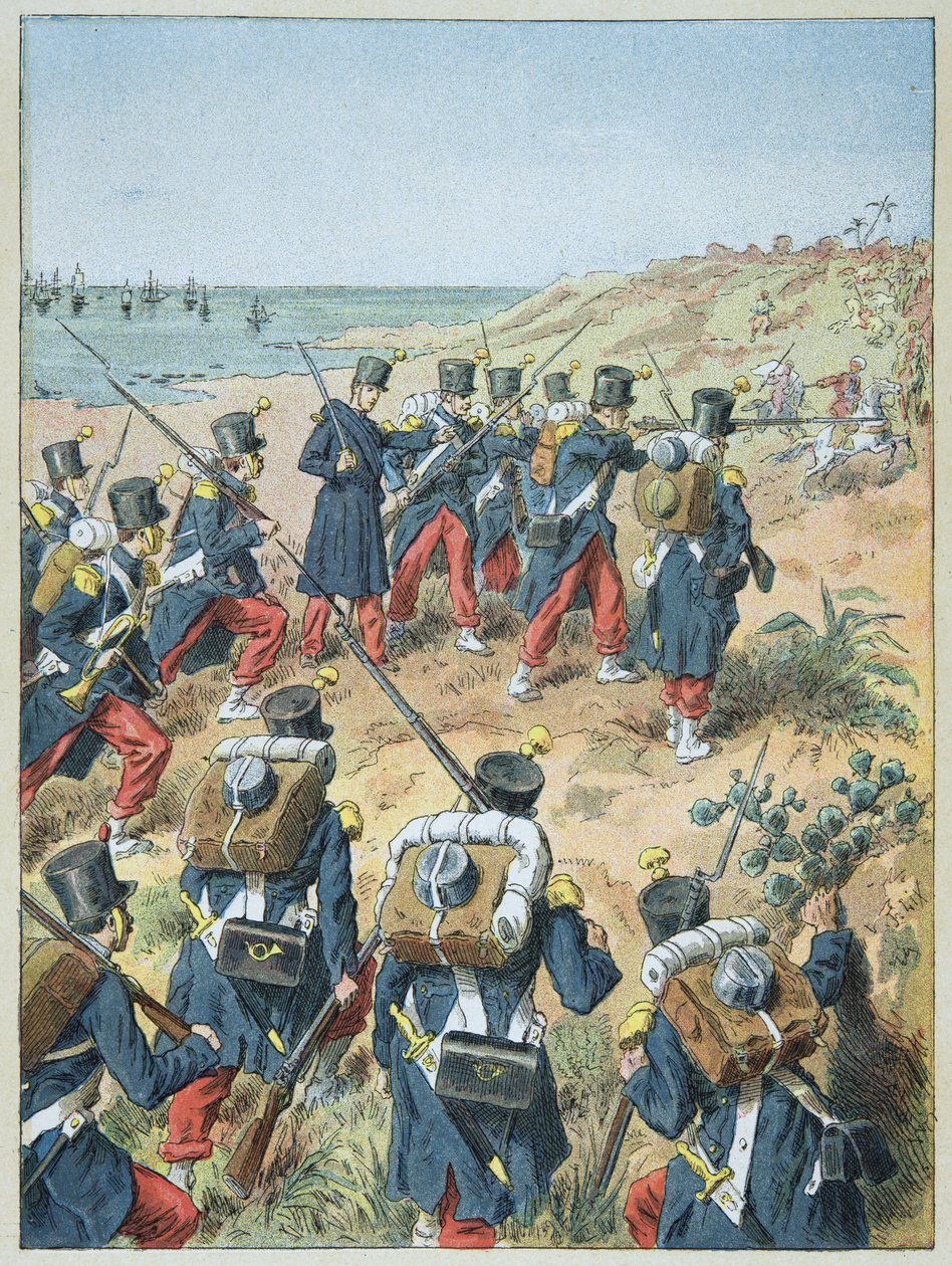 Odkornění Francouzů v Alžírsku, 14. června od Frederic Theodore Lix