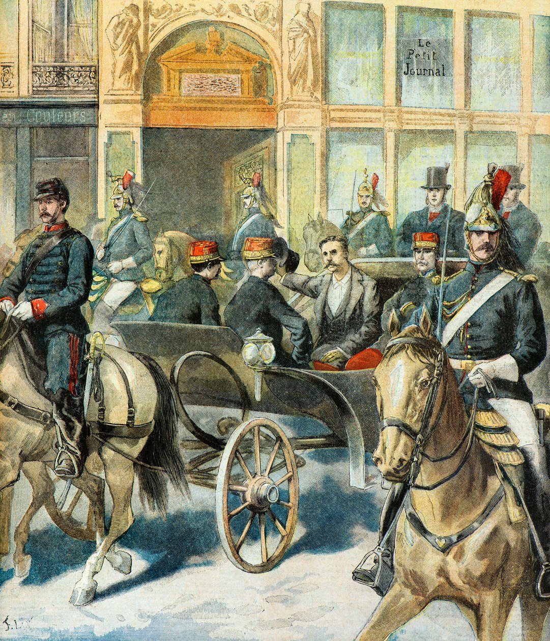 Návrat prezidenta republiky Casimira Periera od Frederic Theodore Lix