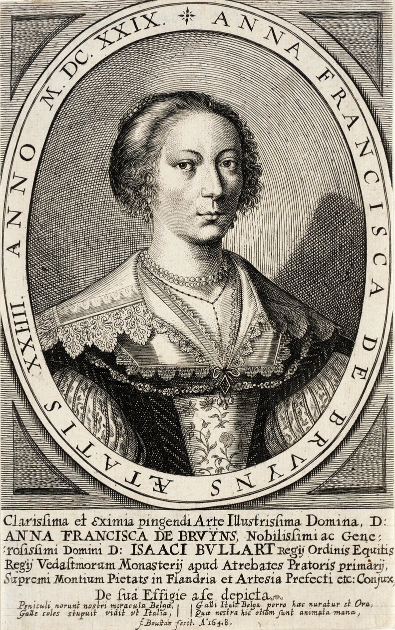 Anna Francisca de Bruyns od Frederick Bouttats I